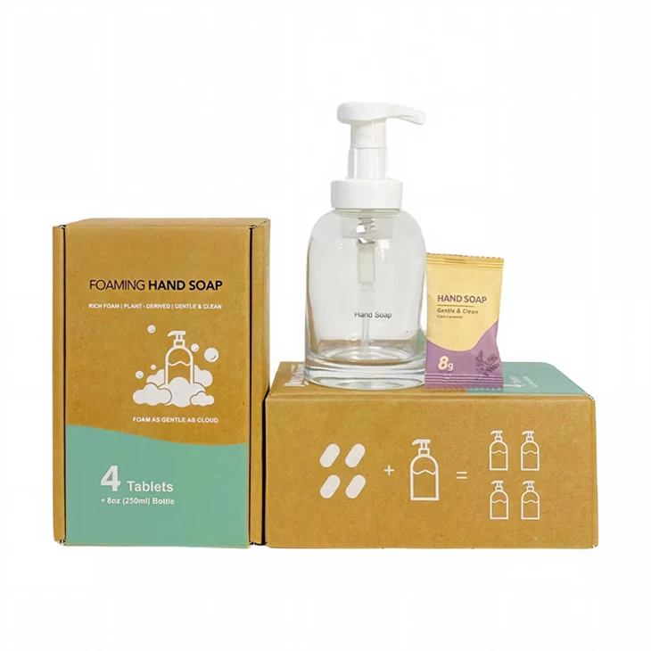 hand soap tablet