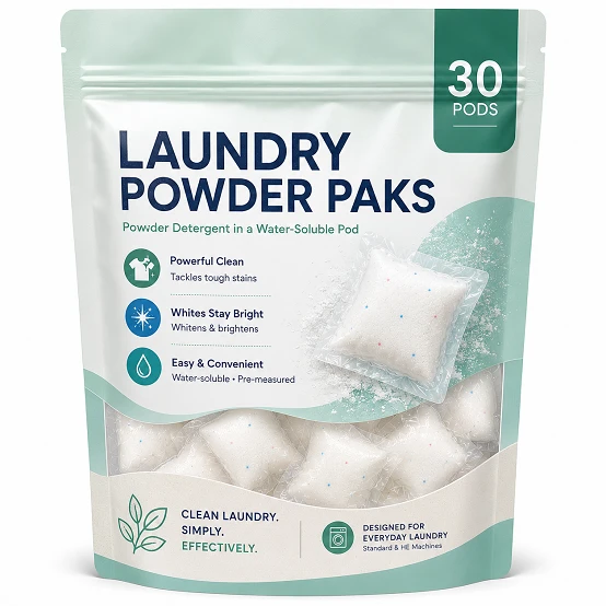 laundry powder pack factory