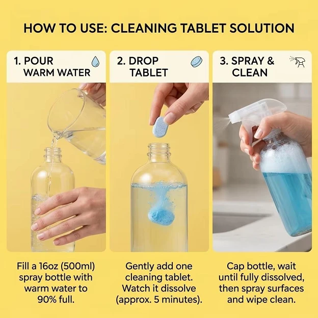 how to use Multi-Purpose Cleaner Tablets 1 how to use Multi-Purpose Cleaner Tablets 1