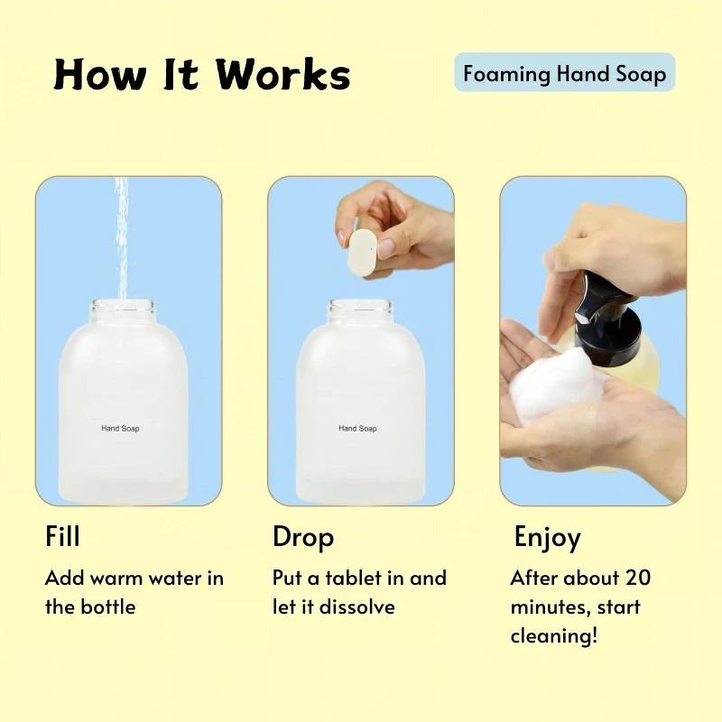 how to use hand soap tablet 2 how to use hand soap tablet 2
